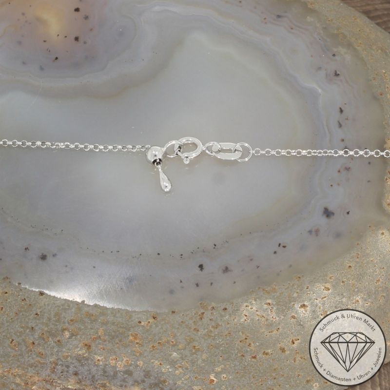 Wert 1790 € Brillant Diamant Collier in 750er 18 K Weißgold - 103629