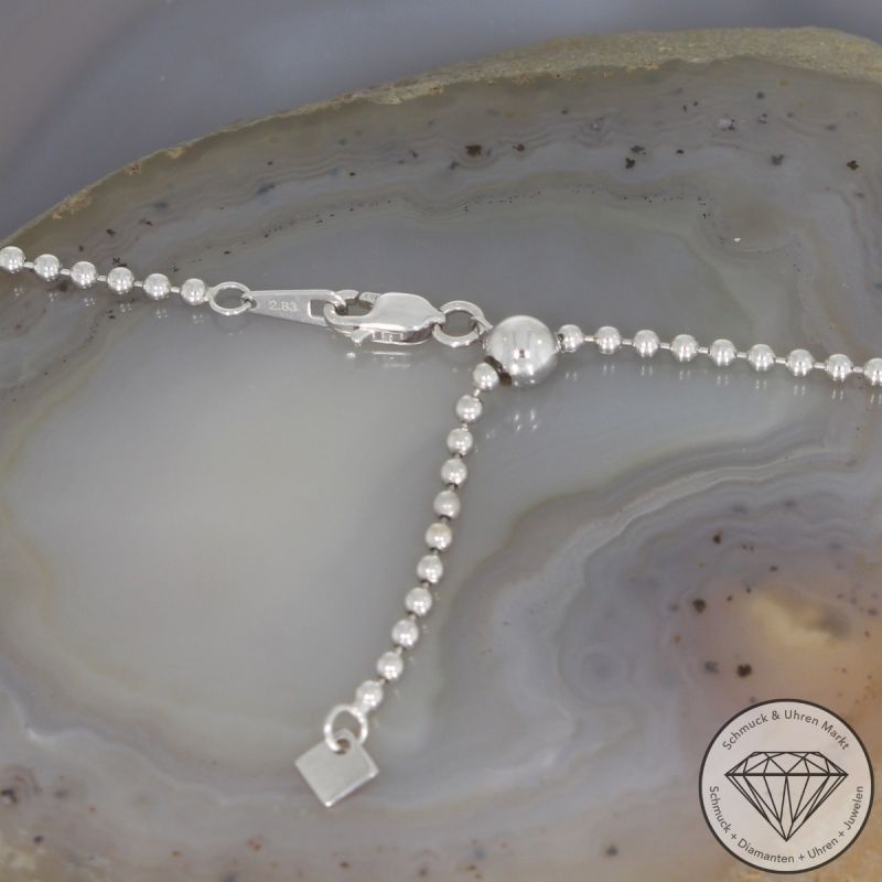 Wert 18450 € Brillant Diamant Collier in 750er 18 K Weißgold - 103665