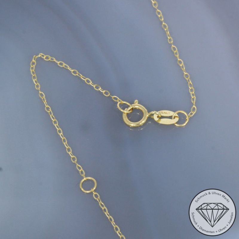 Wert 1250 € Brillant Anhänger (0,18 carat) in 750er 18 K Gelbgold - 103676