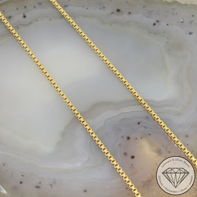 Wert 1390 € Solitär Brillant Anhänger & Kette (ca. 0,15 carat) in 585er 14 K Gelbgold - 103701