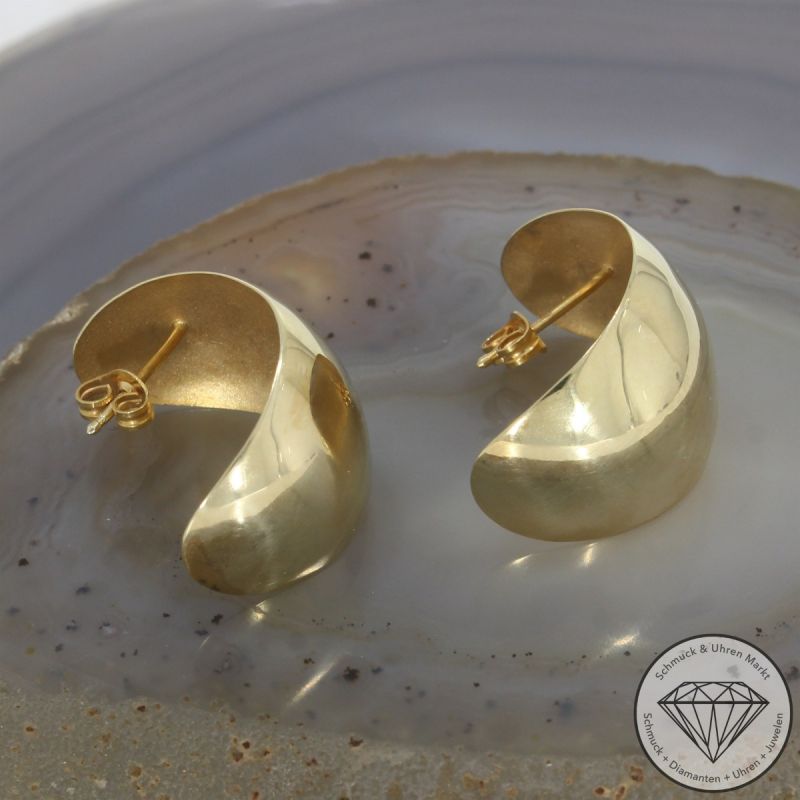 Wert 1590 € Ohrringe Ohrstecker in 585er 14 K Gelbgold - 103802