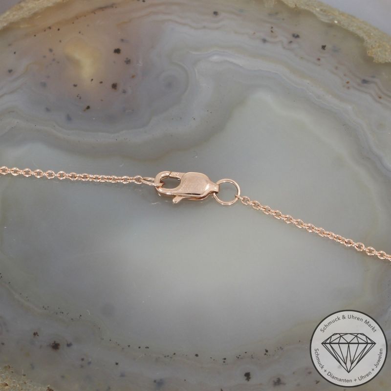 Wert 5590 € Brillant Anhänger (1,33 carat) in 585er 14 K Rosegold - 103871