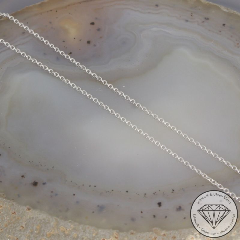 Wert 5790 € Diamant Anhänger mit Kette in 585er 14 K Weißgold & 950er Platin - 103875