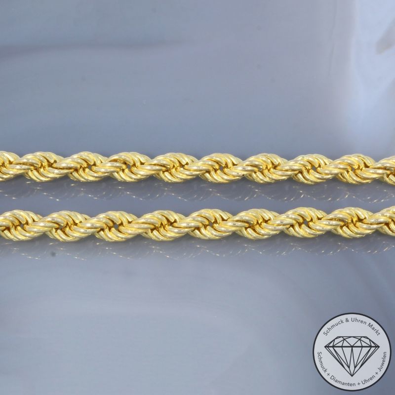 Wert 2990 € Kordel Kette (14,00 Gramm) in 585er 14 K Gelbgold - 103994