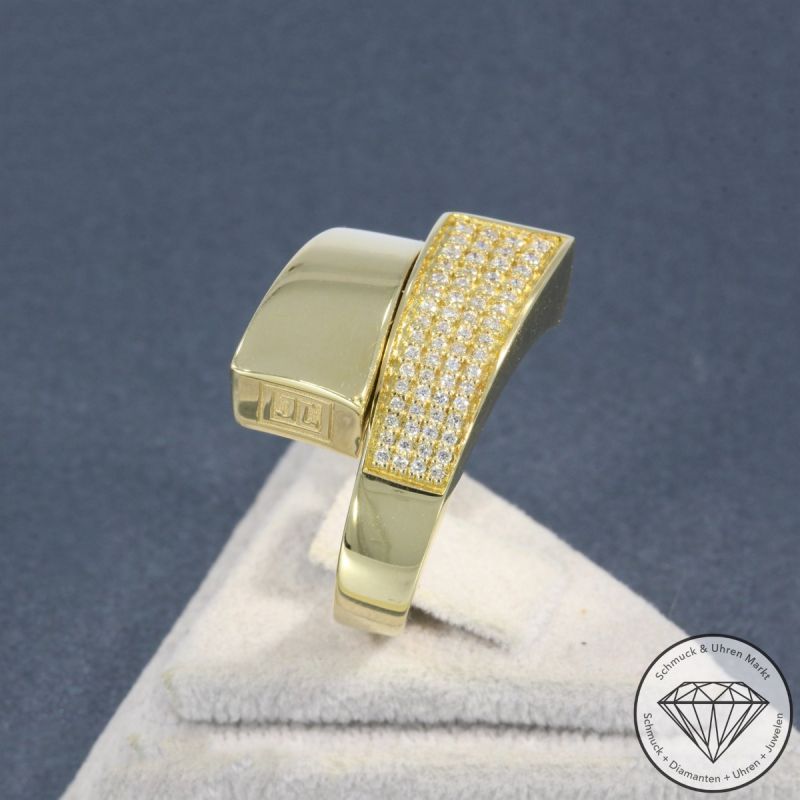 JETTE JOOP Brillant Ring (ca. 0,30 carat) in 750er 18 K Gelbgold - 104062