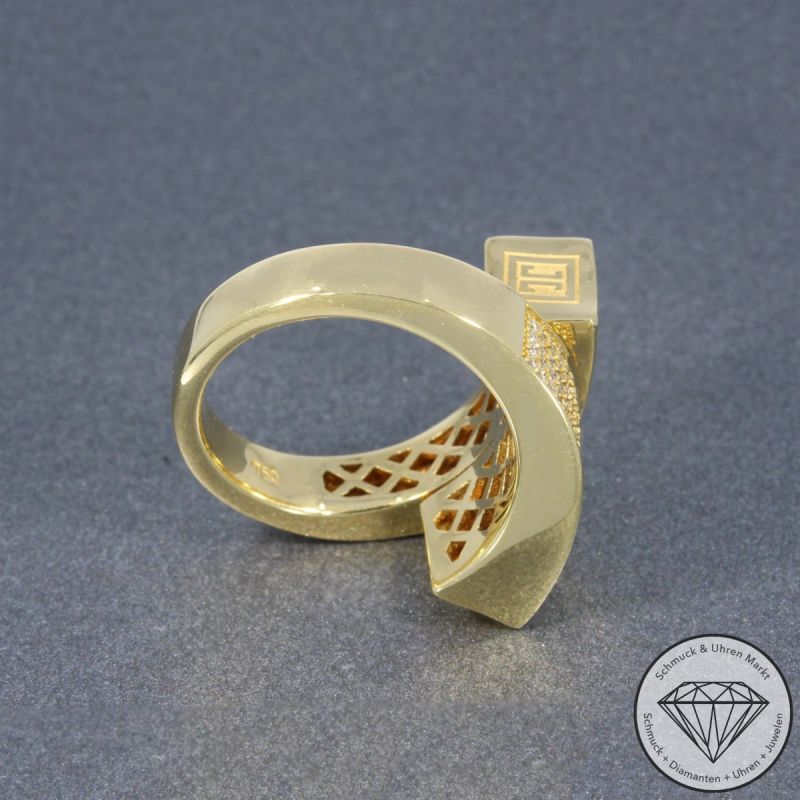 JETTE JOOP Brillant Ring (ca. 0,30 carat) in 750er 18 K Gelbgold - 104062