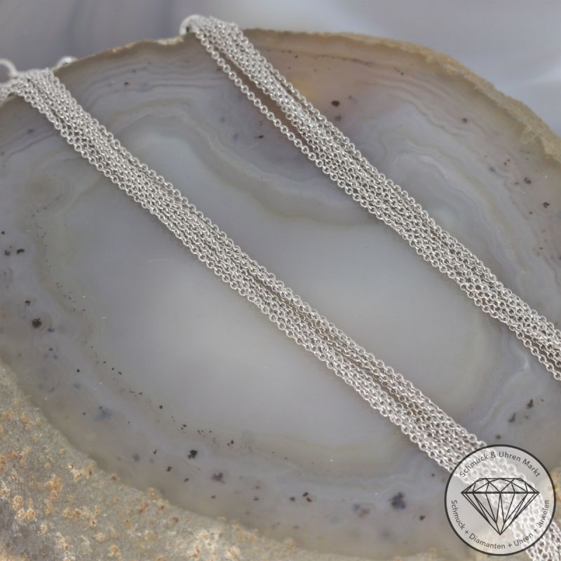 Wert 12690 € Brillant Anhänger Herz mit Kette (ca. 2,40 carat) in 750er 18 K Weißgold - 104077