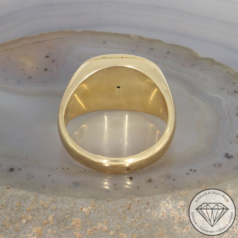 Wert 11150 € FABERGÉ Solitär Brillant Ring in 750er 18 K Gelbgold - 104089