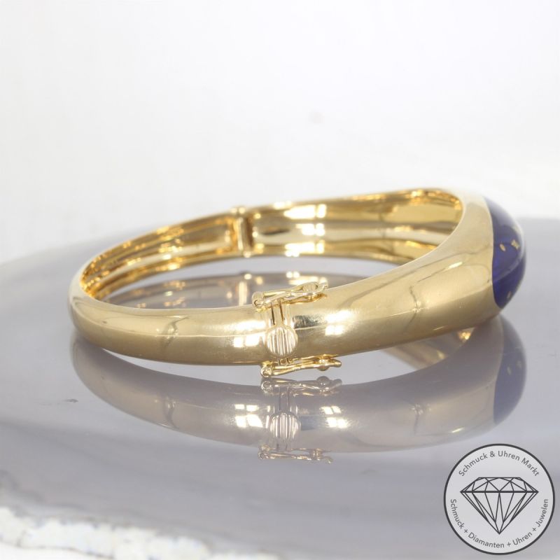 Wert 20500 € FABERGÉ Solitär Brillant Armreif in 750er 18 K Gelbgold - 104090