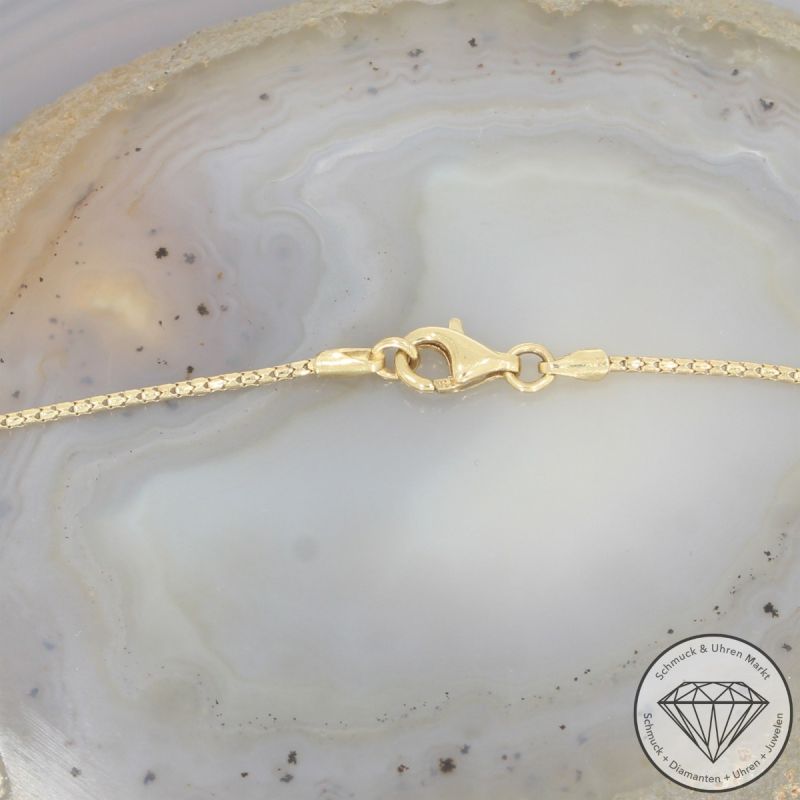 Wert 5890 € Moncara Brillant Anhänger & Kette in 585er 14 K Gelbgold - 104096 