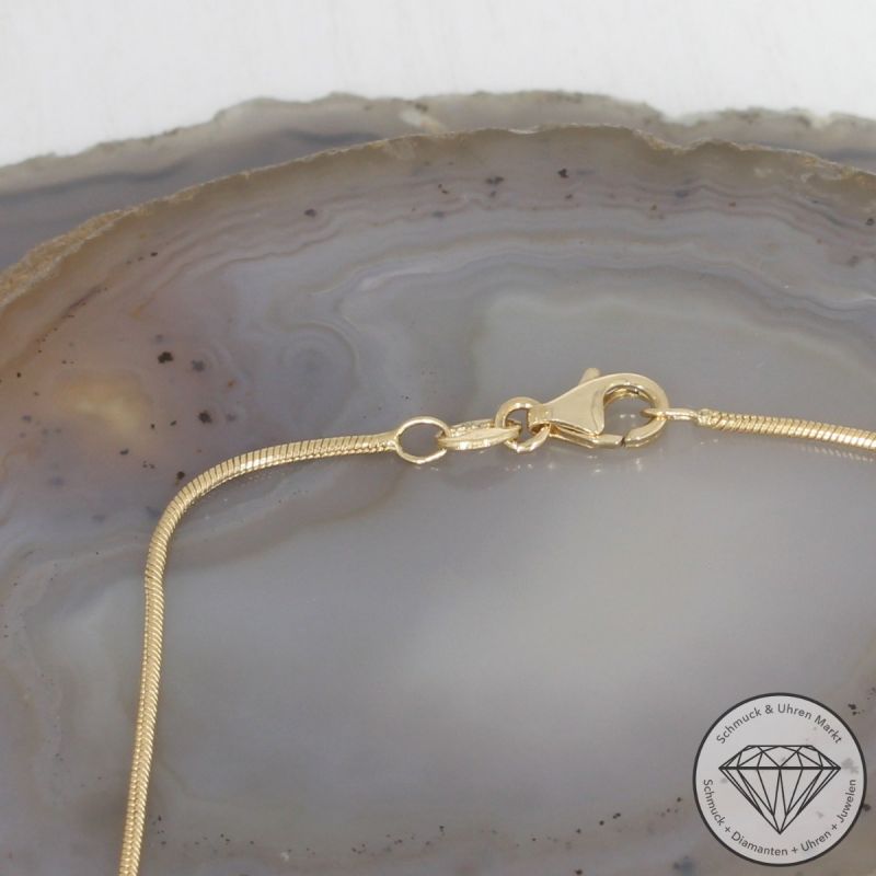 Wert 5800 € Brillant Diamant Anhänger mit Kette in 750er 18 K Gelbgold - 104097