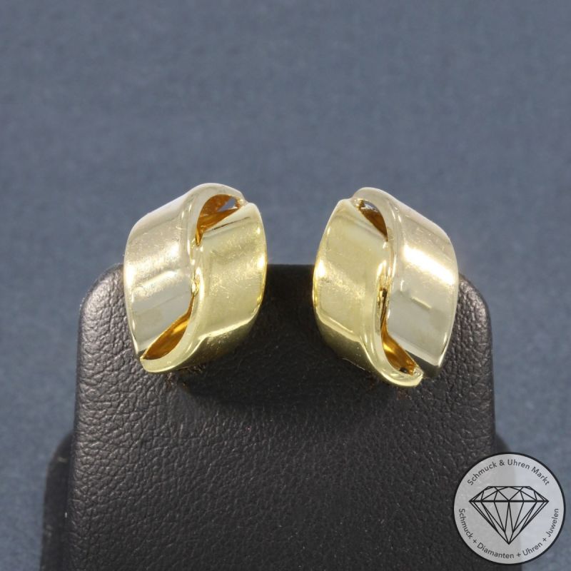 Wert 950 € Ohrringe in 750er 18 K Gelbgold - 104160