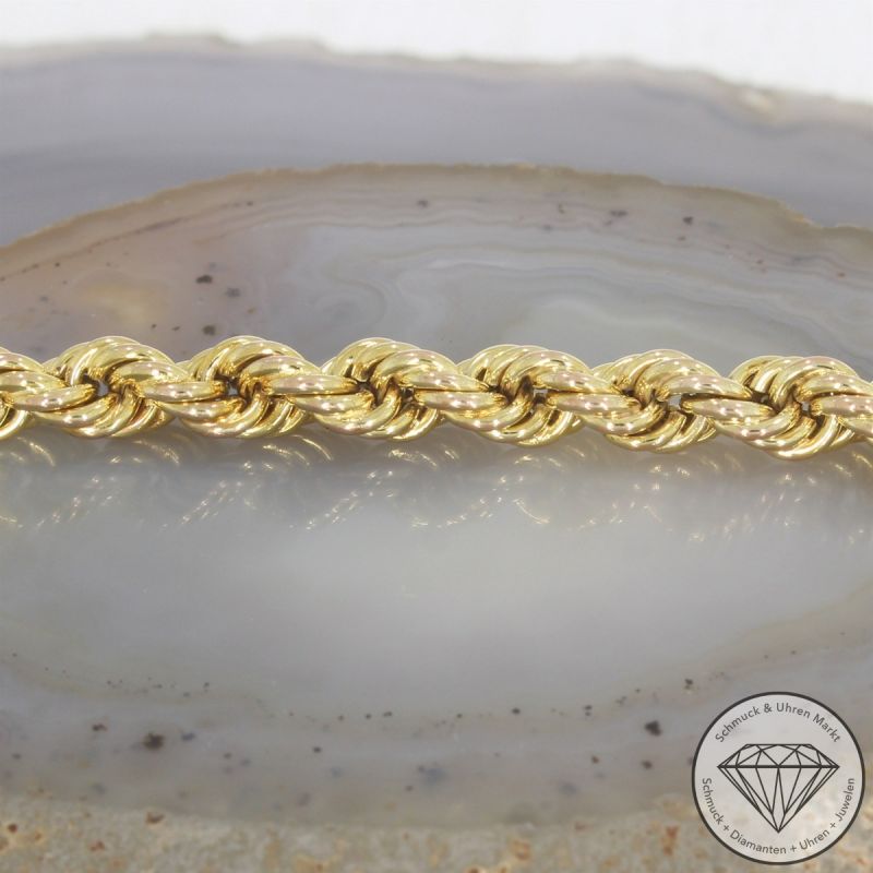 Wert 1200 € Kordel Armband (8,0 Gramm) in 333er 8 K Gelbgold -  104467