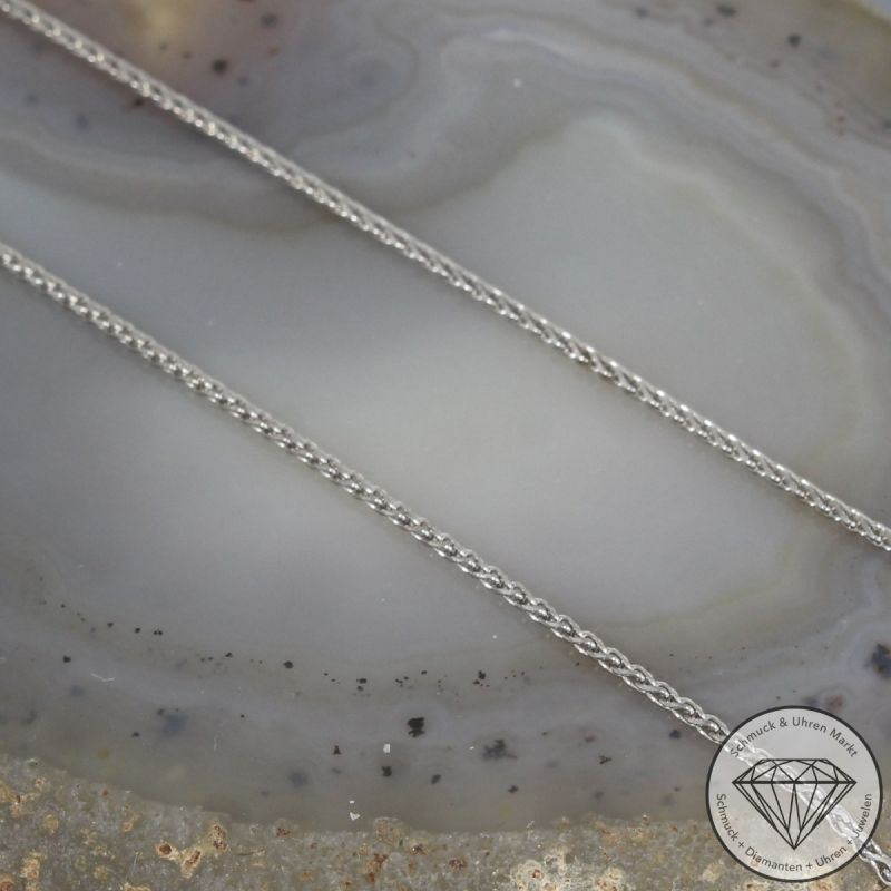 Wert 1990 € Brillant Anhänger & Kette in 585er 14 K Weißgold - 104470 