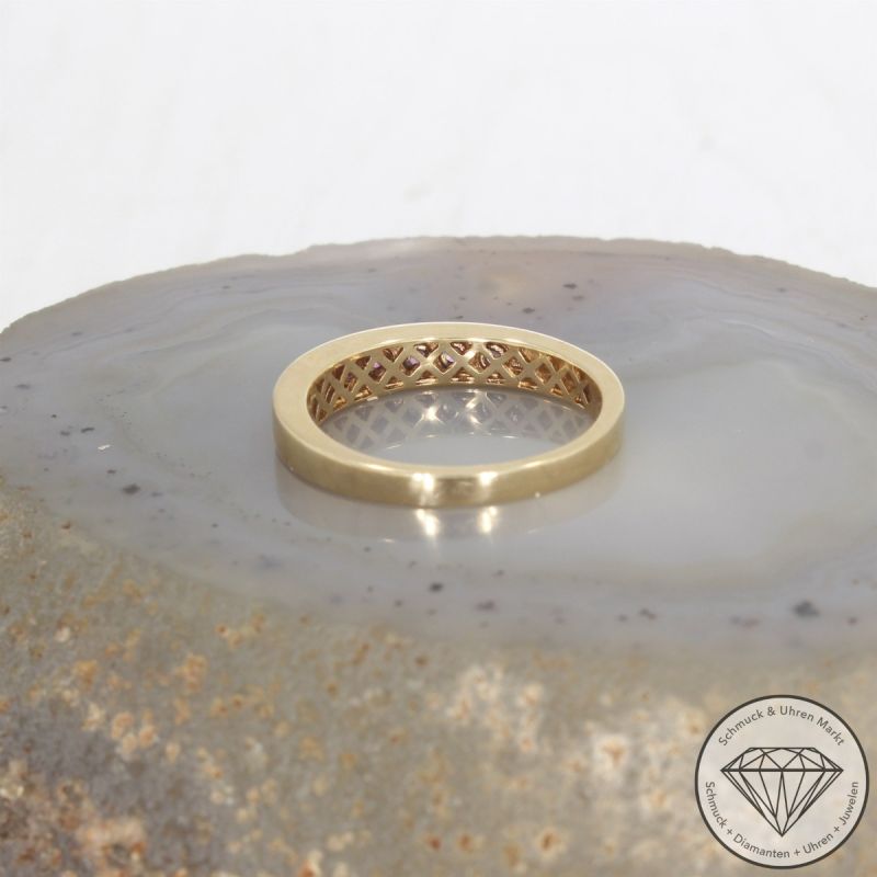 Pink Saphir Ring Jette Joop 750er/18 Karat Gelb Gold Größe 56 – 54245