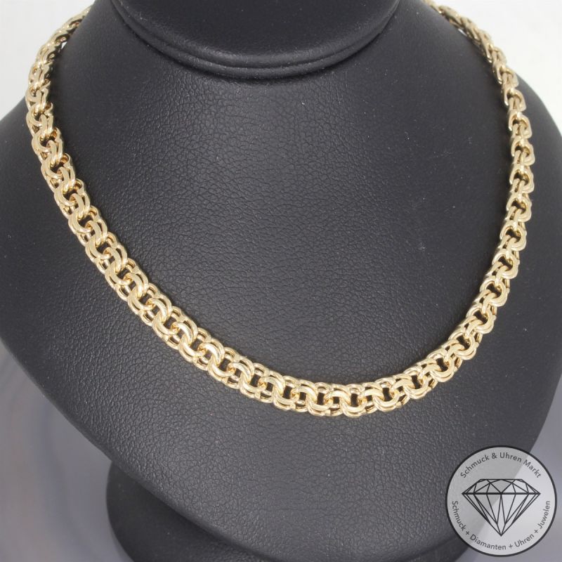 Wert 5990 € Garibaldi Kette (27,6 Gramm) in 585er 14 K Gelbgold - 104595