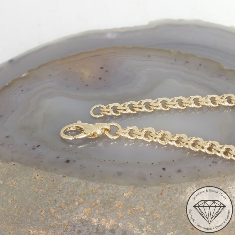 Wert 5990 € Garibaldi Kette (27,6 Gramm) in 585er 14 K Gelbgold - 104595