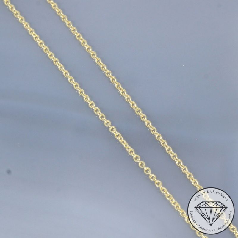 Wert 2550 € Brillant Anhänger mit Kette (0,10 carat) in 585er 14 K Gelbgold - H1910