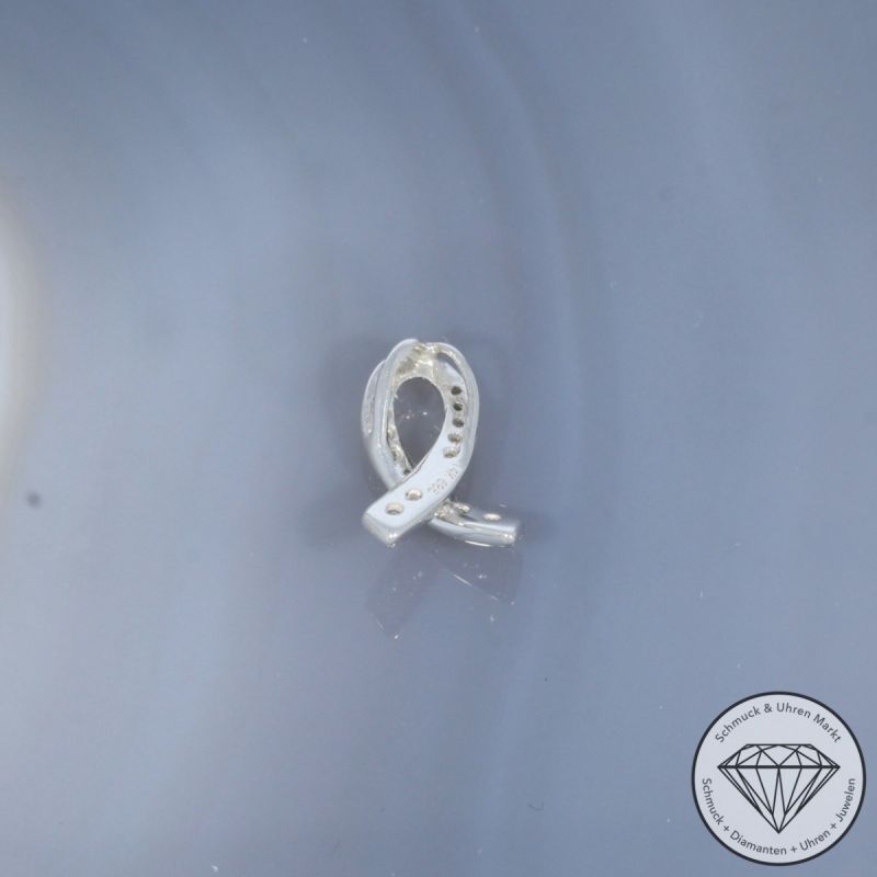Wert 720 € Brillant Anhänger (0,12 carat) in 585er 14 K Weißgold - H1941