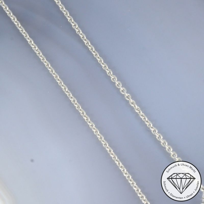 Wert 6090 € Brillant Smaragd Collier in 585er 14 K Weißgold - H34