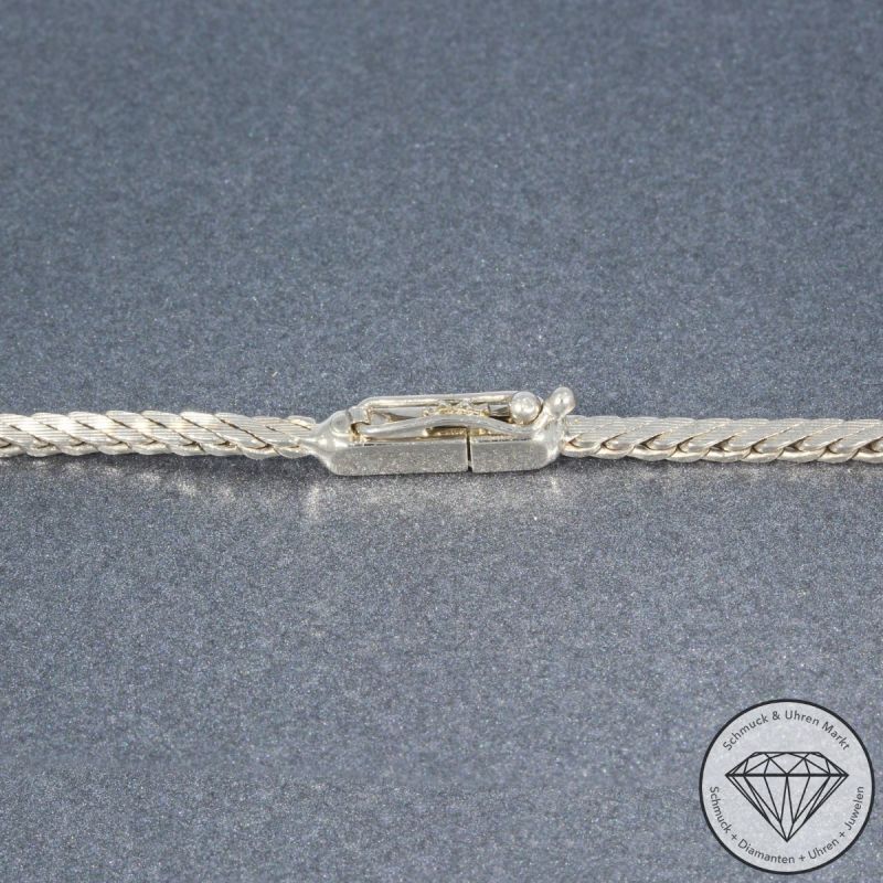 Wert 12690 € Brillant Rubin Collier in 585er 14 K Weißgold - 104734