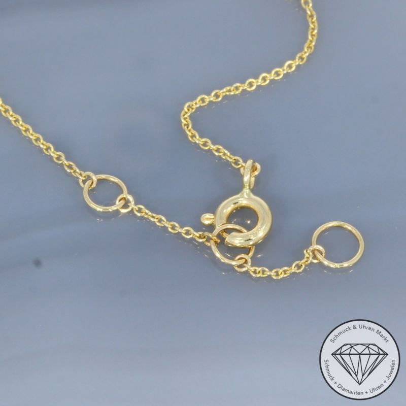 Wert 1430 € Brillant Armband (0,19 carat) in 585er 14 K Gelbgold - H1962