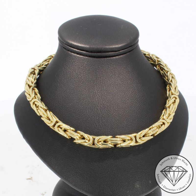 Wert 21450 € Königs Kette (101,8 Gramm) in 585er 14 K Gelbgold - 104771
