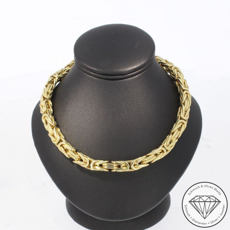 Wert 21450 € Königs Kette (101,8 Gramm) in 585er 14 K Gelbgold - 104771