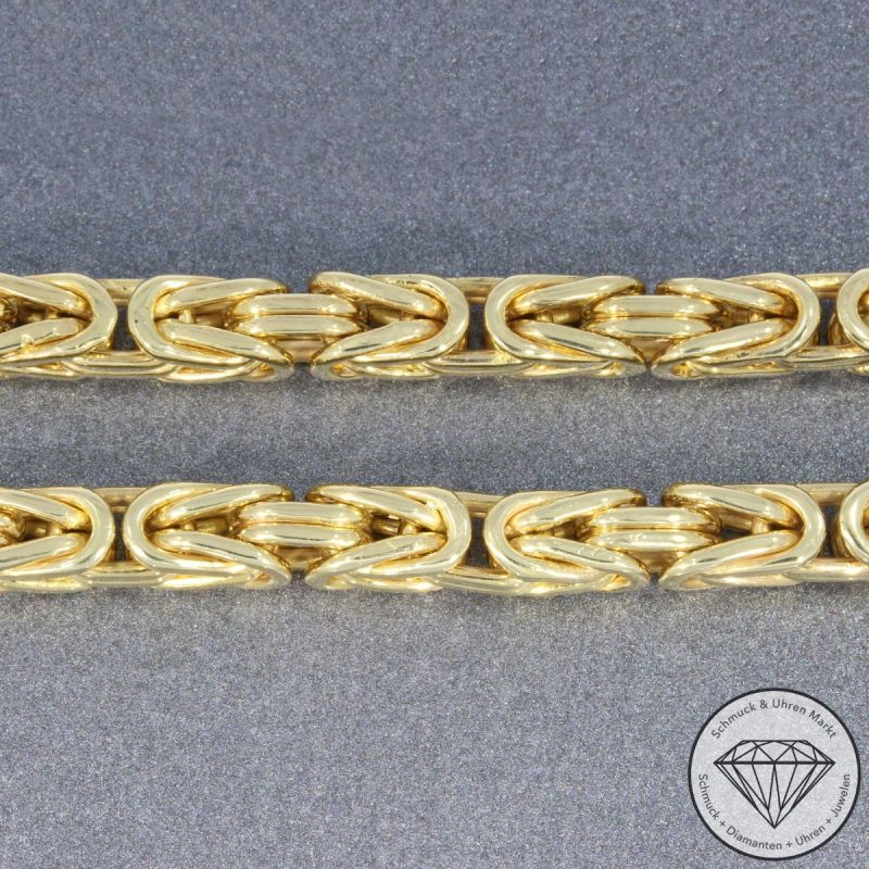 Wert 21450 € Königs Kette (101,8 Gramm) in 585er 14 K Gelbgold - 104771