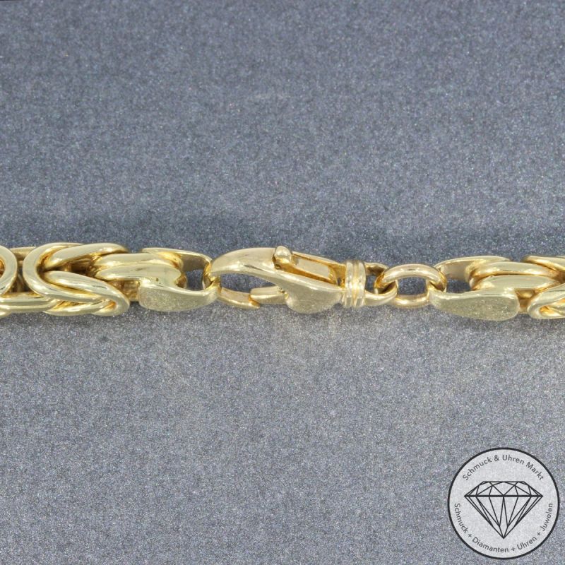Wert 21450 € Königs Kette (101,8 Gramm) in 585er 14 K Gelbgold - 104771