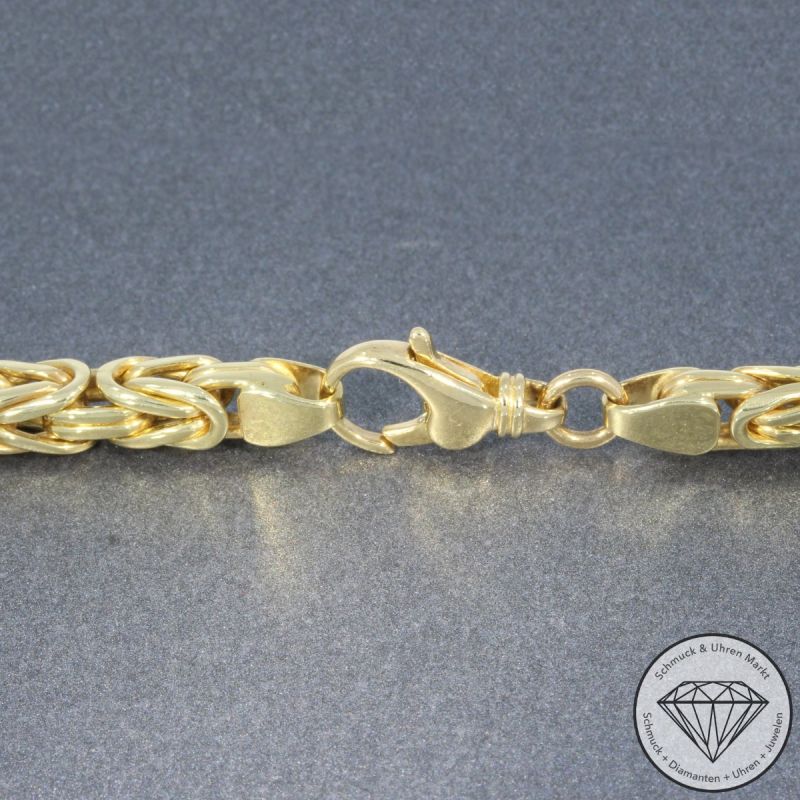 Wert 21450 € Königs Kette (101,8 Gramm) in 585er 14 K Gelbgold - 104771