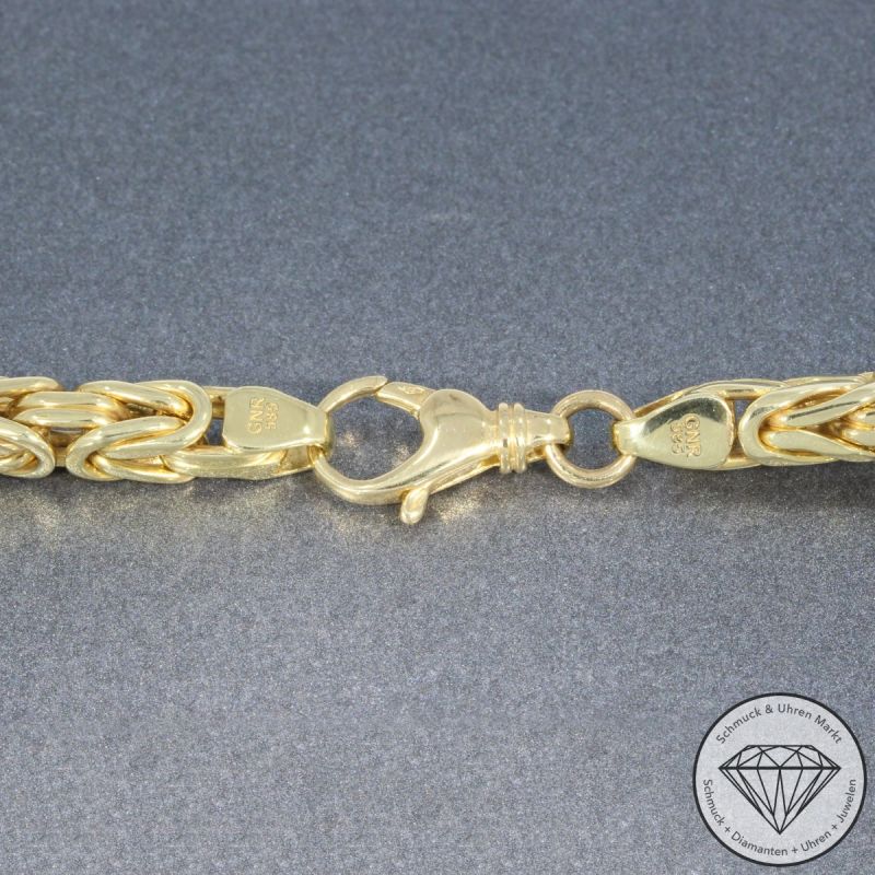 Wert 21450 € Königs Kette (101,8 Gramm) in 585er 14 K Gelbgold - 104771