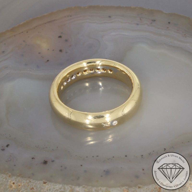 Wert 2750 € Brillant Diamant Ring in 750er 18 K Gelbgold - 104805