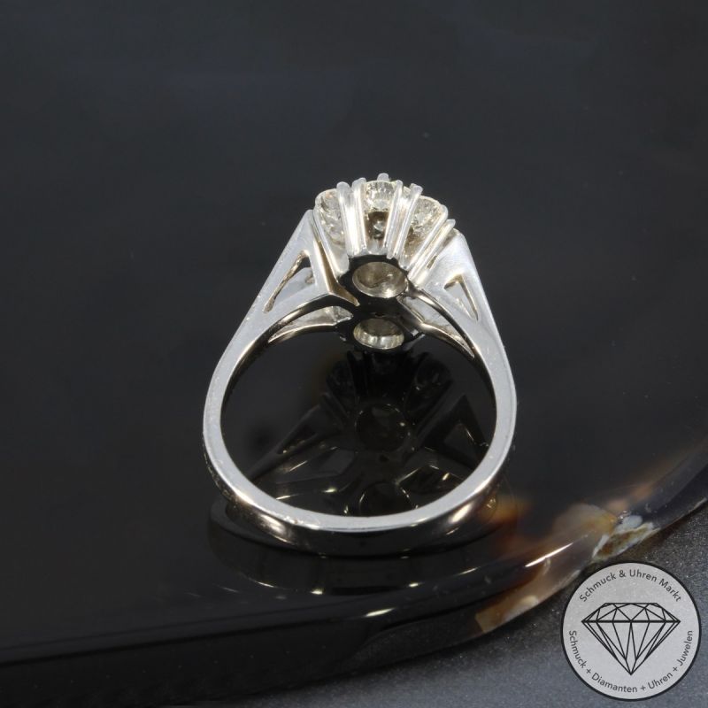 Wert 7490 € Brillant Ring in 750er 18 K Weißgold - 105211