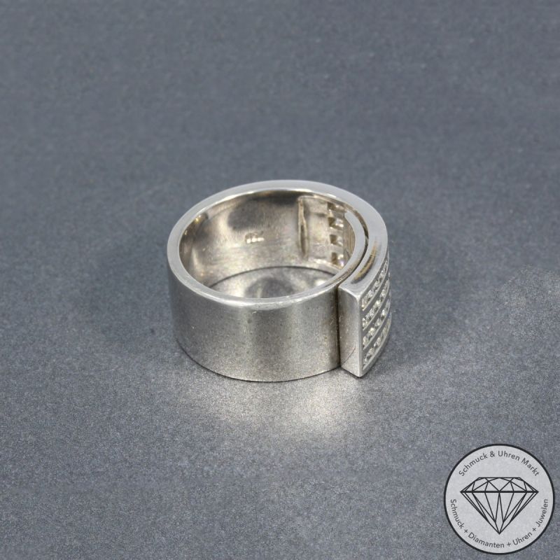 Wert 6990 € Brillant Ring (ca. 0,96 carat) in 750er 18 K Weißgold - 105220