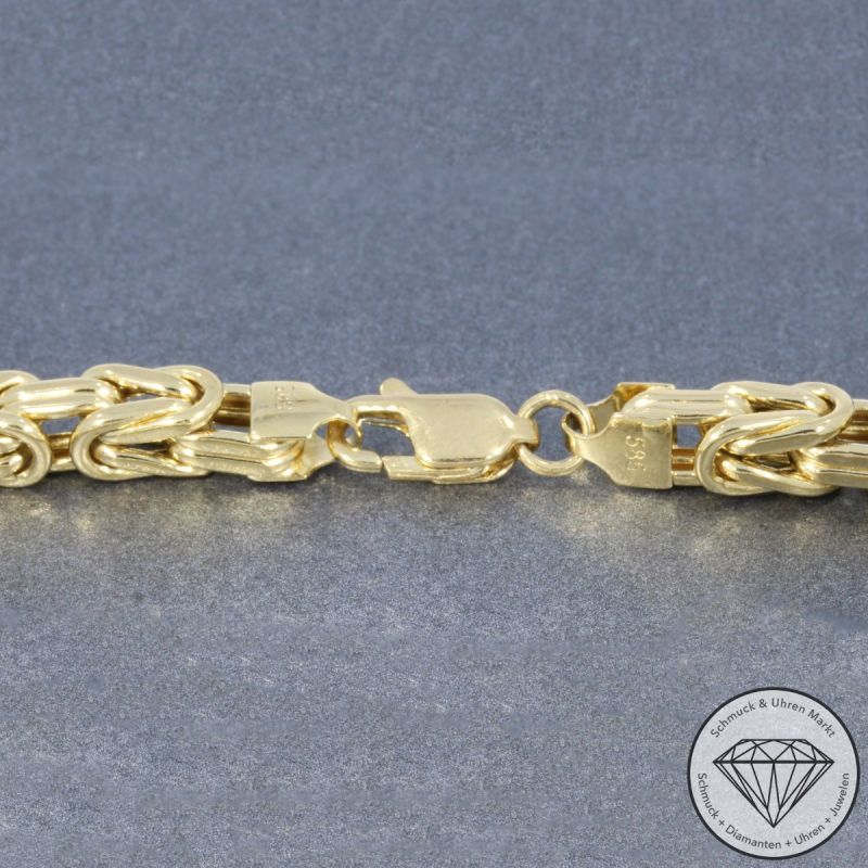Wert 2690 € Königs Armband (ca. 14,70 Gramm) in 585er 14 K Gelbgold - 105378