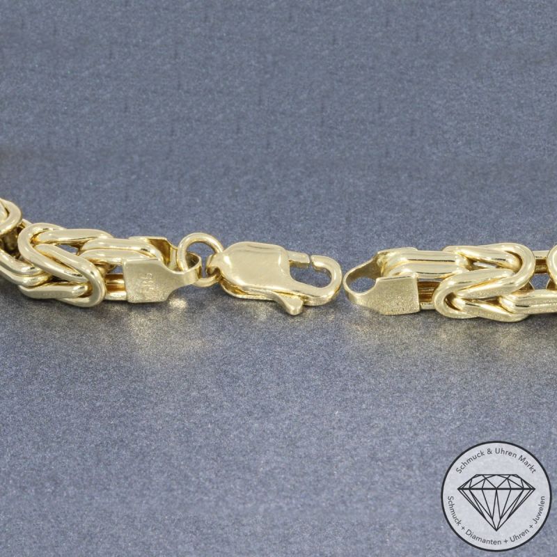 Wert 2690 € Königs Armband (ca. 14,70 Gramm) in 585er 14 K Gelbgold - 105378