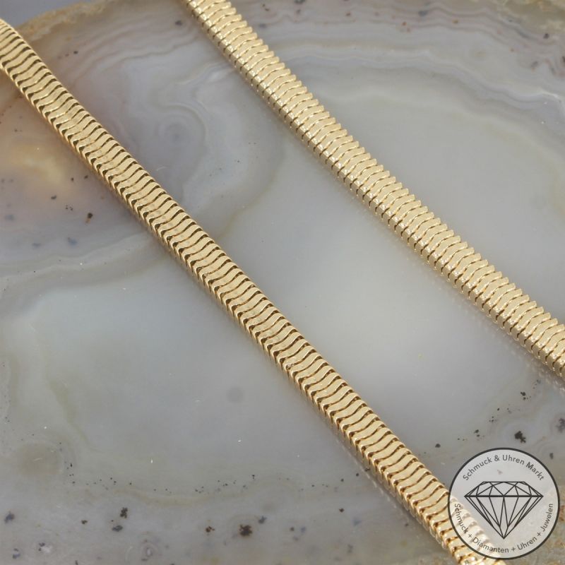 Wert 7850 € Schlangen Kette (33,9 Gramm) in 750er 18 K Gelbgold - 105382