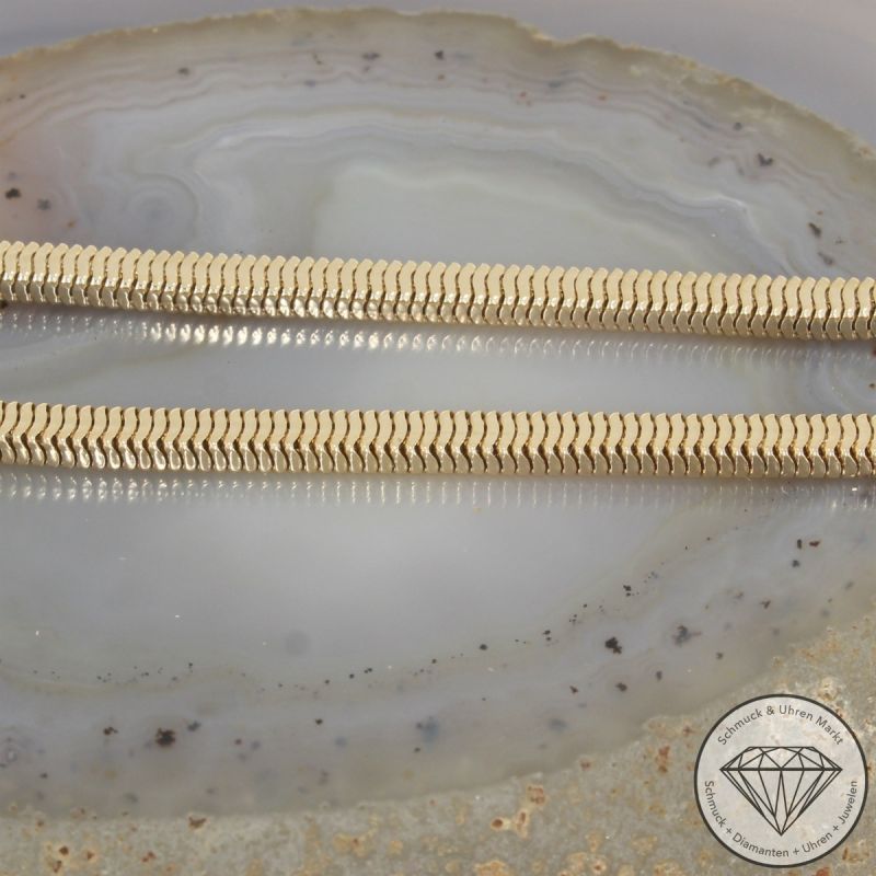 Wert 7850 € Schlangen Kette (33,9 Gramm) in 750er 18 K Gelbgold - 105382