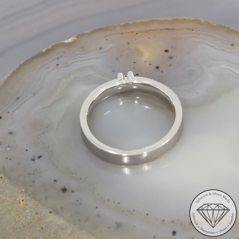 Wert 2450 € Brillant Ring in 900er Platin - 105675