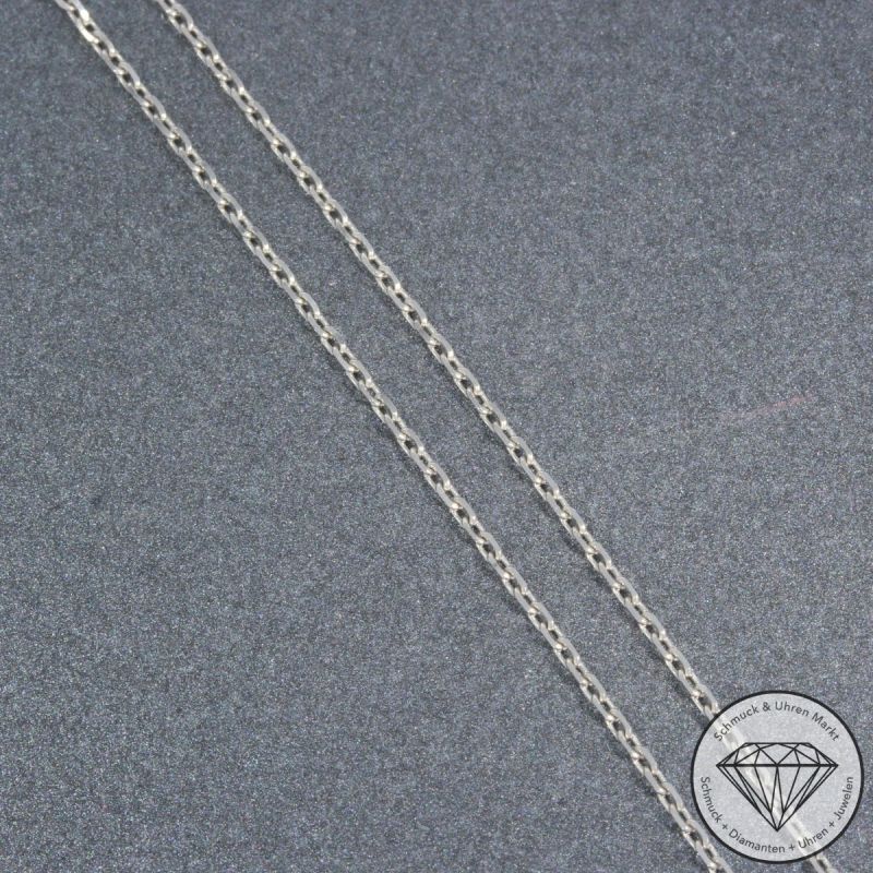 Wert 10650 € Brillant Diamant Aquamarin Anhänger & Kette in 585er 14 K Weißgold - 105765