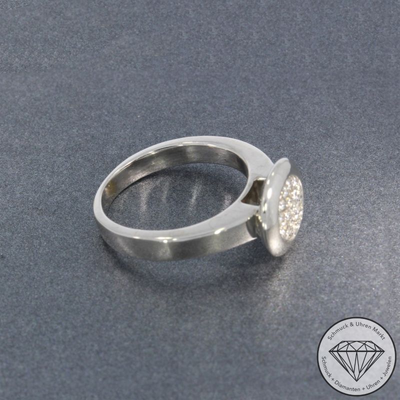 Wert 2550 € Brillant Ring in 750er 18 K Weißgold - 105796