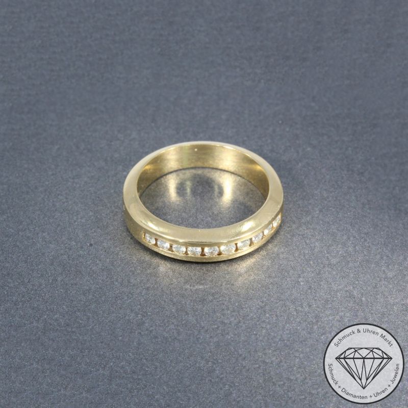 Wert 2250 € Brillant Ring in 585er 14 K Gelbgold - 105798