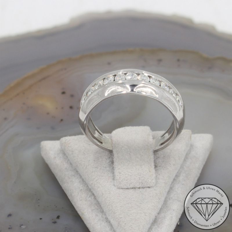 Wert 2350 € Brillant Ring (ca. 0,50 carat) in 950er Platin - 105803