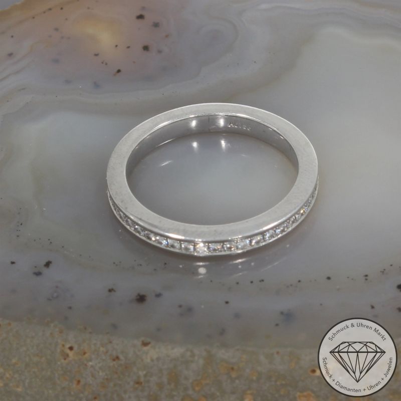 Wert 2690 € Brillant Memory Ring (ca. 0,80 carat) in 750er 18 K Weißgold - 105805