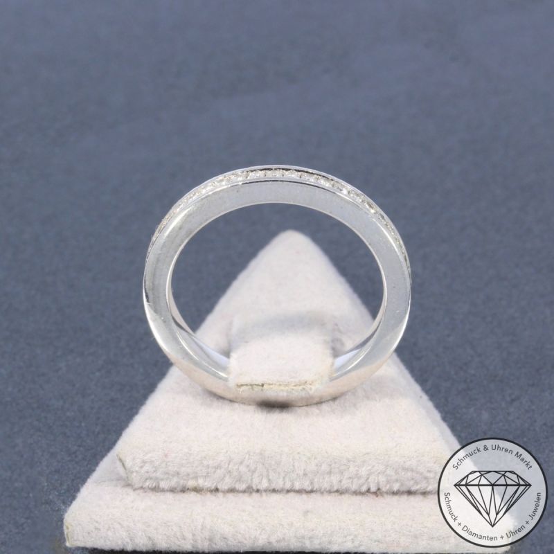 Wert 2900 € Brillant Memory Ring (ca. 0,88 carat) in 750er 18 K Weißgold - 105807