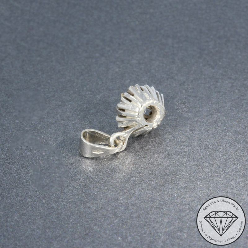 Wert 1550 € Solitär Brillant Anhänger (ca. 0,30 carat) in 585er 14 K Weißgold - 105833