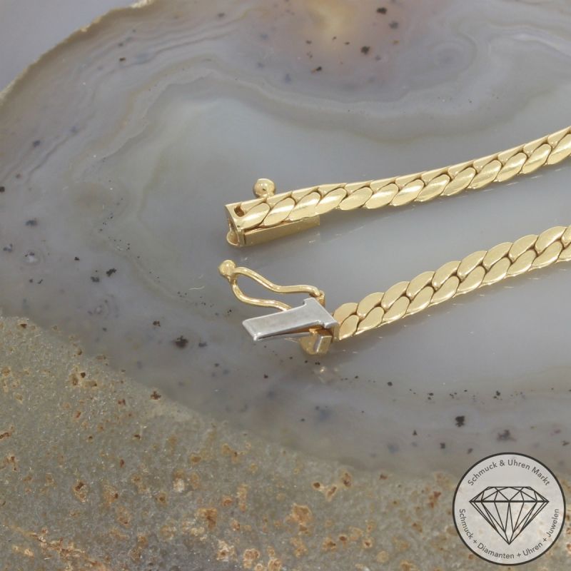 Wert 4950 € Brillant Collier (ca. 0,30 carat) in 585er 14 K Gelbgold - 105841