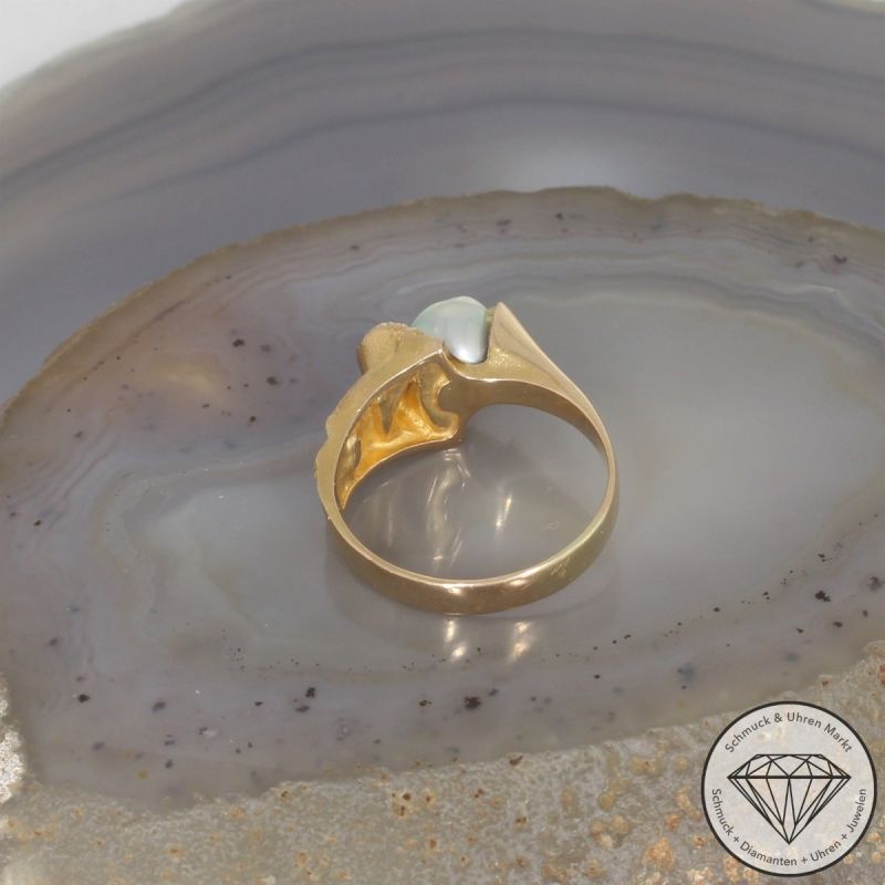 LAPPONIA Perl Ring in 585er 14 K Gelbgold - 106081