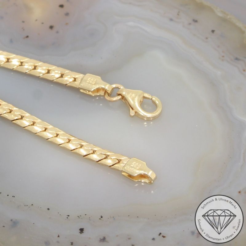 Wert 2390 € Brillant Collier (ca. 0,11 carat) in 585er 14 K Gelbgold - 106197